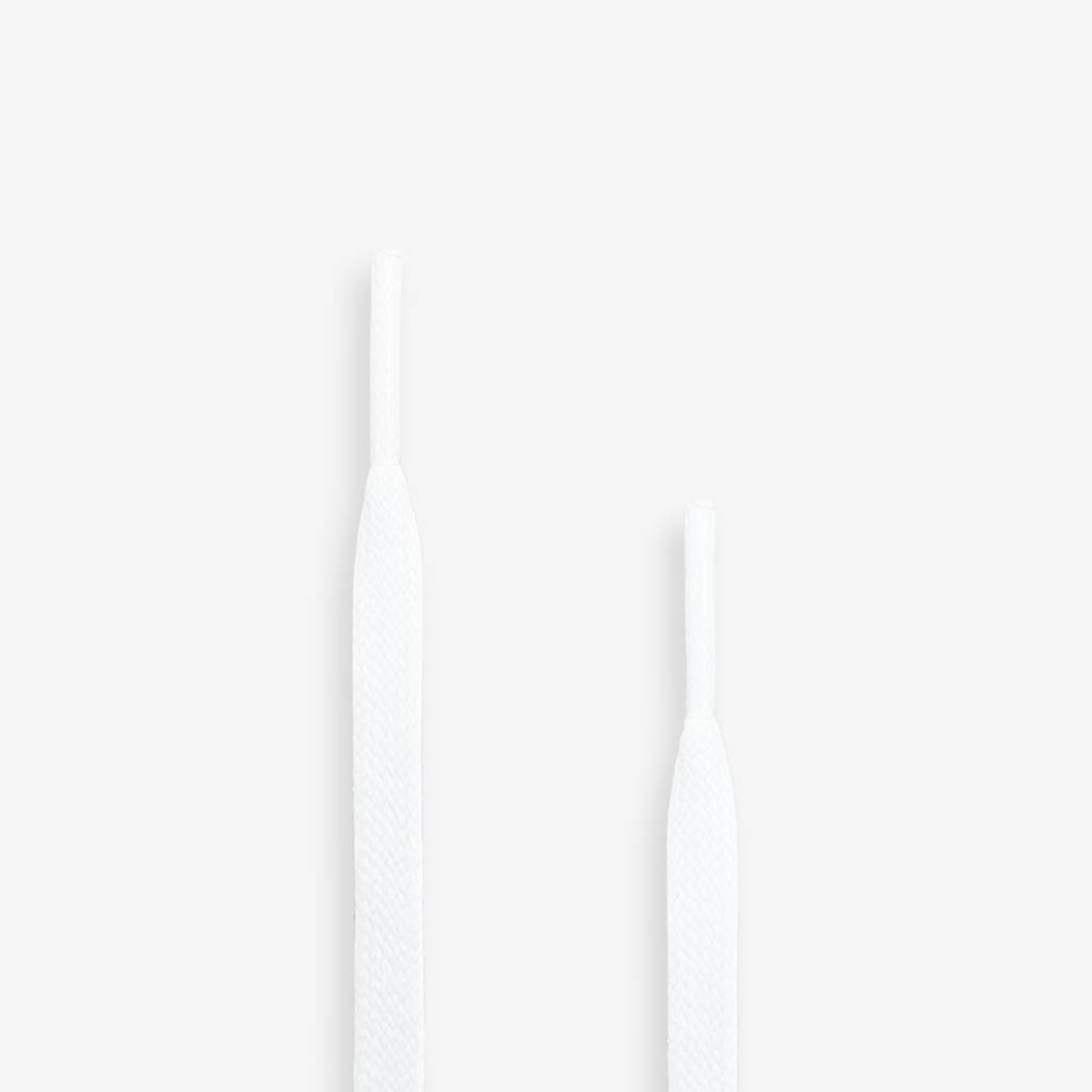White Waxed Shoelaces - Strapz Premium Sneaker Laces White Waxed Shoelaces - Strapz Premium Sneaker Laces