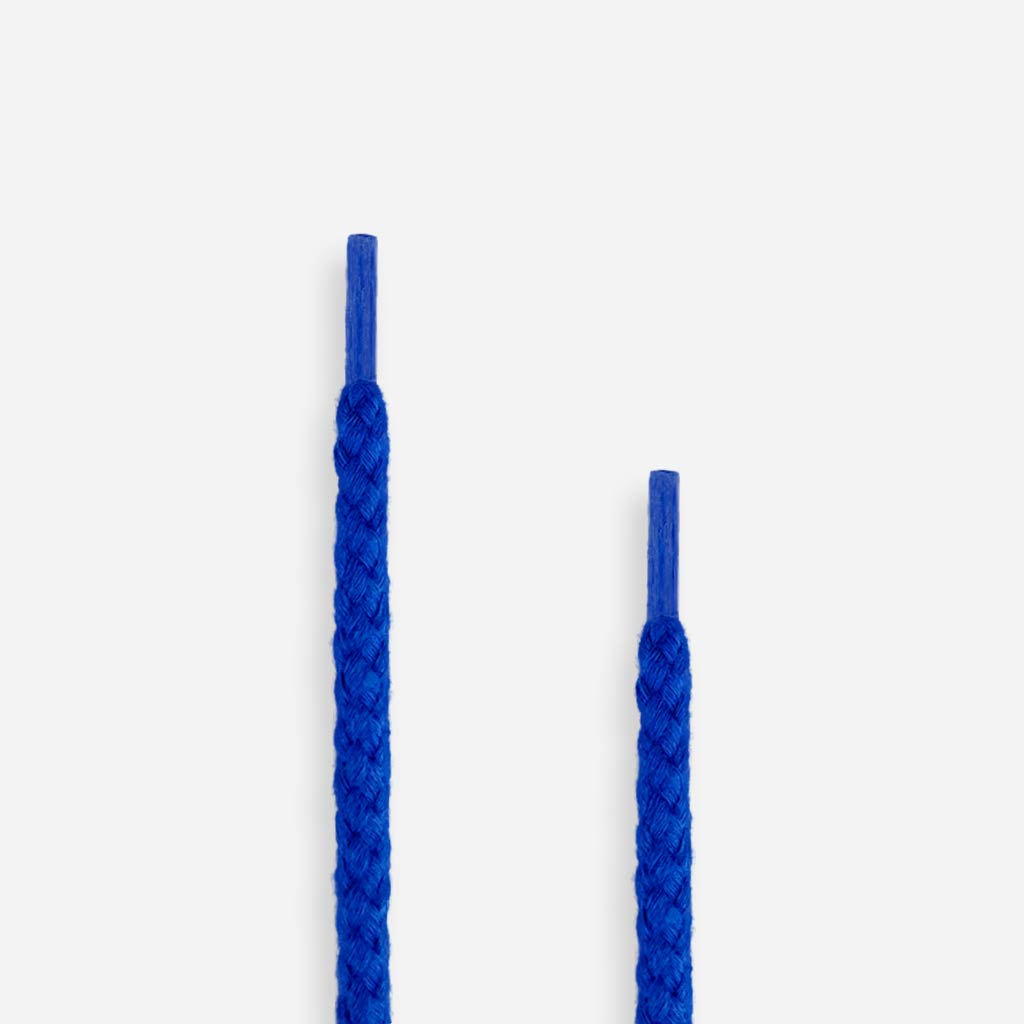 Royal Blue Cotton Rope Shoelaces - Strapz Premium Sneaker Laces
